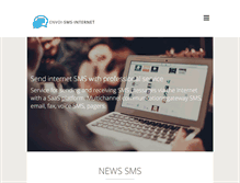 Tablet Screenshot of envoi-sms-internet.com